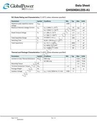 GHIS040A120S-A1 Datasheet Page 3