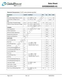 GHIS060A060S-A1 Datasheet Page 2