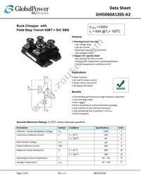 GHIS060A120S-A2 Datasheet Cover