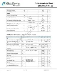 GHIS080A060S1-E1 Datasheet Page 2