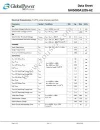 GHIS080A120S-A2 Datasheet Page 2