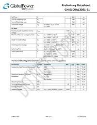 GHIS100A120S1-E1 Datasheet Page 3