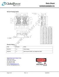GHXS010A060S-D1 Datasheet Page 4