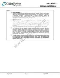 GHXS010A060S-D3 Datasheet Page 5