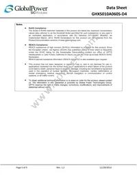GHXS010A060S-D4 Datasheet Page 5