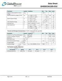 GHXS015A120S-D1E Datasheet Page 2