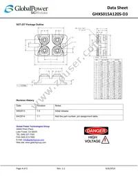 GHXS015A120S-D3 Datasheet Page 4