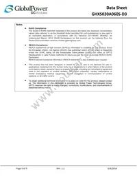 GHXS020A060S-D3 Datasheet Page 5