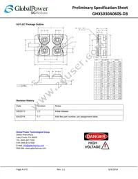 GHXS030A060S-D3 Datasheet Page 4