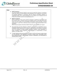 GHXS030A060S-D4 Datasheet Page 5