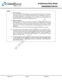 GHXS050A170S-D3 Datasheet Page 5