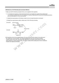 GJM0225C1C120JB01L Datasheet Page 13