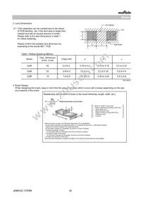 GJM0335C1E160JB01D Datasheet Page 22