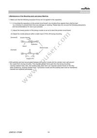 GJM0335C1H1R1BB01D Datasheet Page 14