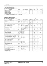 GKI03039 Datasheet Page 2