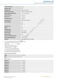 GL6-P4111 Datasheet Page 3