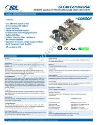 GLC40-5G Datasheet Cover
