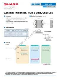 GM1WA55360A Datasheet Cover