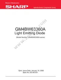 GM4BW63360A Cover