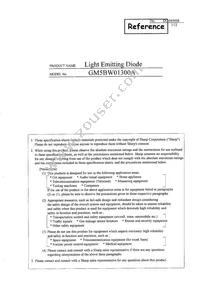 GM5BW01300A Datasheet Page 3