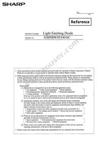 GM5BW05340AC Datasheet Page 3