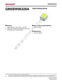 GM5BW96320A Datasheet Cover