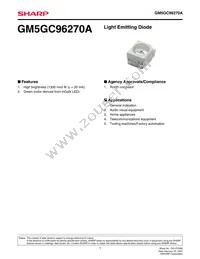 GM5GC96270A Datasheet Cover