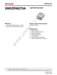 GM5ZR96270A Datasheet Cover