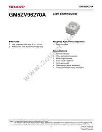 GM5ZV96270A Datasheet Cover