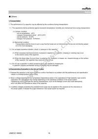 GMA05XR60J104ME12T Datasheet Page 16