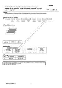 GMA0D3R71A103MA01T Datasheet Cover