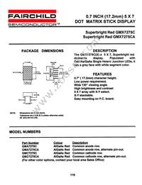 GMC7275CA Datasheet Cover