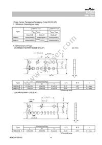 GMD033R60J104KE11D Datasheet Page 4