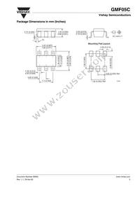 GMF05C-GS08 Datasheet Page 3