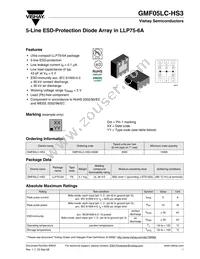 GMF05LC-HS3-GS08 Datasheet Cover