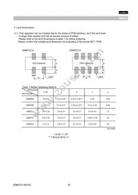 GNM0M2R60J104ME17D Datasheet Page 22