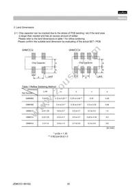 GNM0M2R60J105ME18D Datasheet Page 22