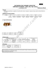 GNM1M25C1H100KD01D Datasheet Cover