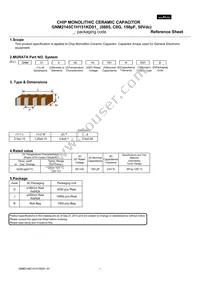 GNM2145C1H151KD01D Datasheet Cover