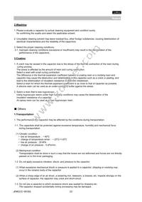 GNM2145C1H220KD01D Datasheet Page 23