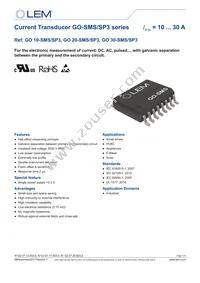 GO 10 SMS KIT Datasheet Cover