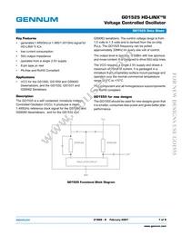 GO1525-CTAE3 Datasheet Cover