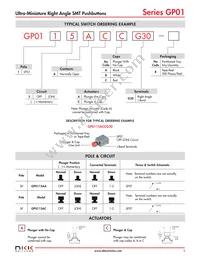 GP0115ACCG30-R Datasheet Page 3