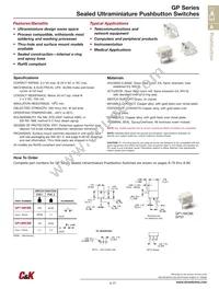 GP12MABE Datasheet Cover