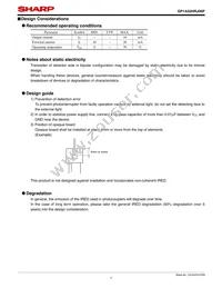 GP1A52HRJ00F Datasheet Page 7