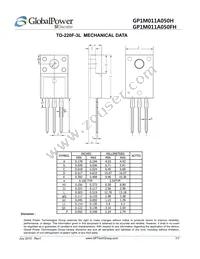 GP1M011A050H Datasheet Page 7