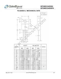 GP1M015A050FH Datasheet Page 6