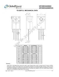 GP1M016A060H Datasheet Page 7