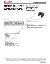 GP1S196HCPSF Cover