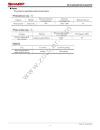 GP1S196HCPSF Datasheet Page 7